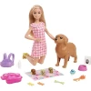 Boneca Barbie Cachorrinhos Recém Nascidos e Mattel