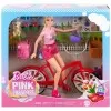 Boneca Barbie E Cachorrinho Em Passeio Com Bicicleta