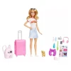 Boneca Barbie Family: Malibu Pronta Para Viajar Mattel Hjy18