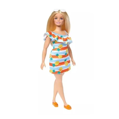 Boneca Barbie Fashion Ecológica The Ocean Loira Grb35 Mattel