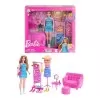 Boneca Barbie Fashion Kt Closet Estilistas Hpl78 Novo