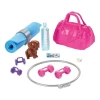 Boneca Barbie Fashionista Um Dia De Spa Fitness Mattel Gkh73