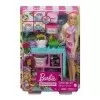 Boneca Barbie Loja De Flores Floricultura + Massas Barbie