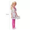 Boneca Barbie Médica 70 Cm Realista Acessórios + Kit Médico