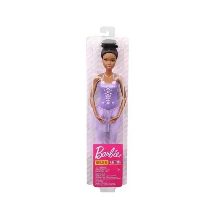 Boneca Barbie Profissões Bailarina Roxa Gjl58 Novo