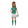 Boneca Barbie: Profissões Jogador De Futebol Hcn18 Mattel