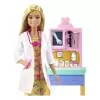 Boneca Barbie Profissões Pediatra Gtn51 Novo