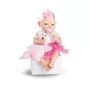 Boneca Bebezinho Real Pink Roma Brinquedos Novo