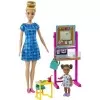 Boneca Da Barbie Com Conjunto De Profissões Mattel