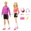 Boneca Da Barbie Com O Ken De Patins Com Acessorios Mattel