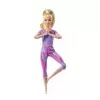 Boneca Da Barbie Yoga E Exercícios Loira Com Roupa Mattel