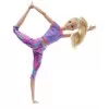 Boneca Da Barbie Yoga E Exercícios Loira Com Roupa Mattel