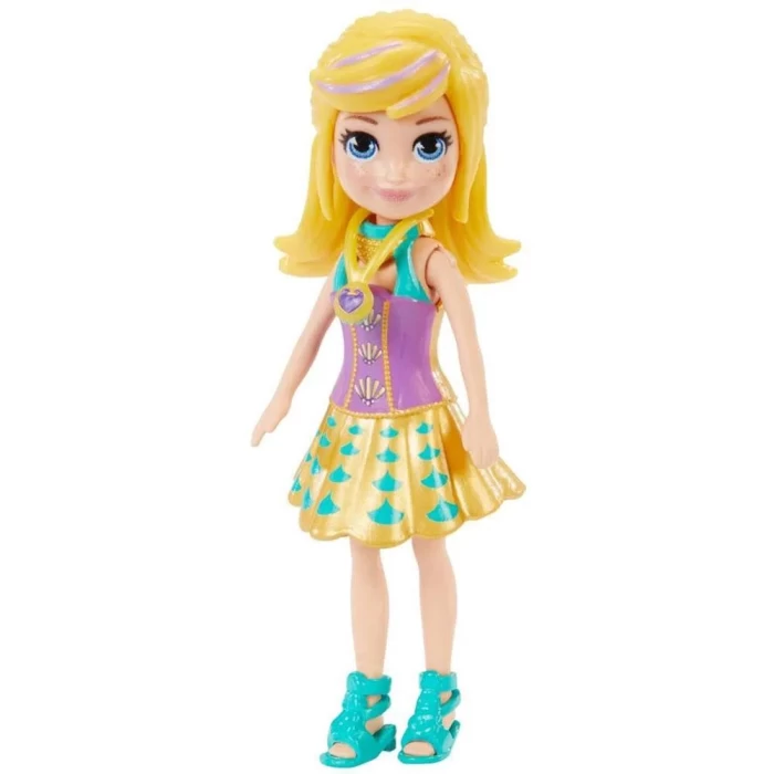 Boneca Polly Pocket 9cm Polly Loira