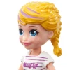 Boneca Polly Pocket Loira Com Saia Verde 2022 Mattel