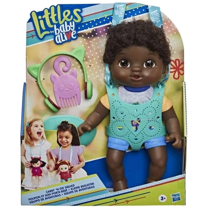 Boneco Baby Alive Littles Estilosa C/ Acessórios Morena