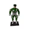 Boneco Battle Hero Verde e Cinza Com Acessórios Zr Toys