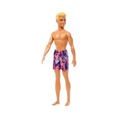 Boneco Da Barbie Ken Fashion Na Praia Mattel Hxx52