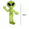 Boneco Et Da Br Verde Pelúcia Liso Verde 50cm Novo