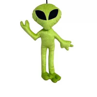 Boneco Et Da Br Verde Pelúcia Liso Verde 35cm Novo