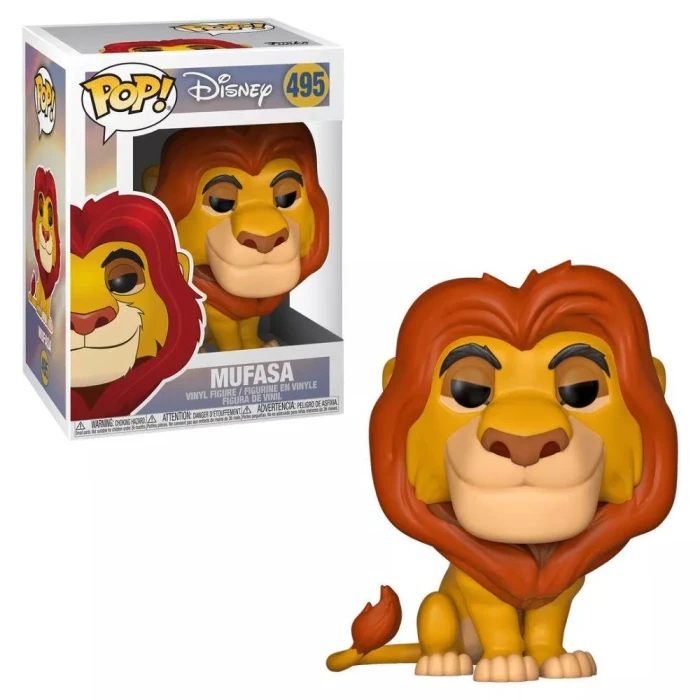 Boneco Funko Pop! Disney O Rei Leão: Mufasa Vinil 495