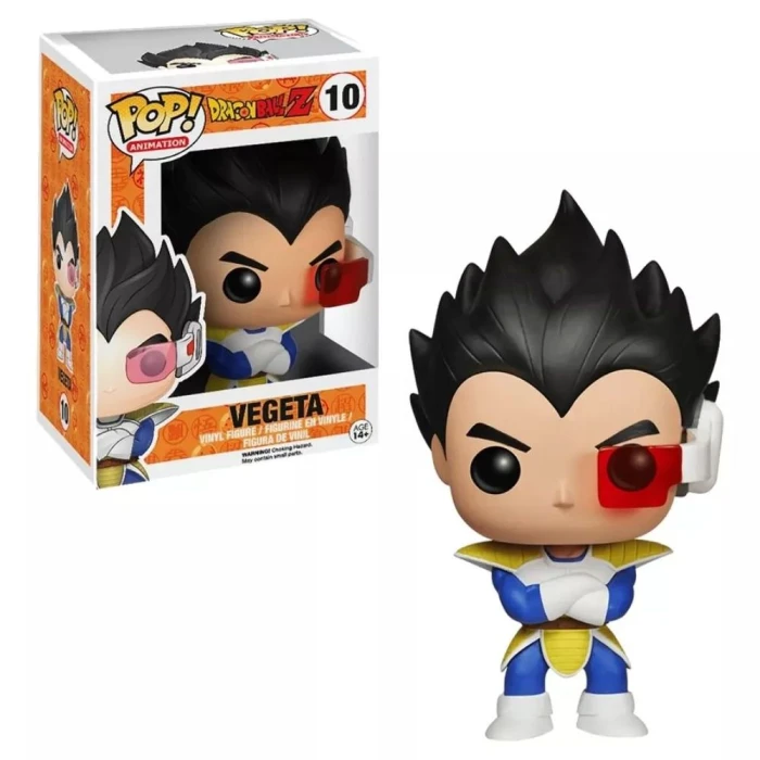 Boneco Funko Pop! Dragon Ball Z Vegeta Animation Em Vinil 10