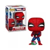 Boneco Funko Pop! Marvel: Homem-Aranha Com Presente De Natal