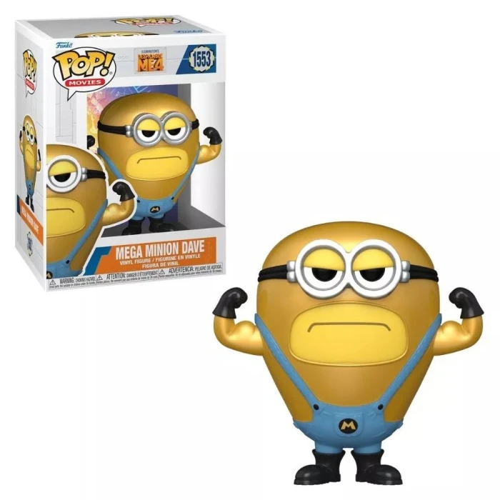 Boneco Funko Pop! Meu Malvado Favorito 4: Mega Minion Dave