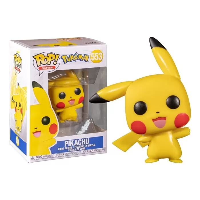 Boneco Funko Pop Pokémon Picachu Novo