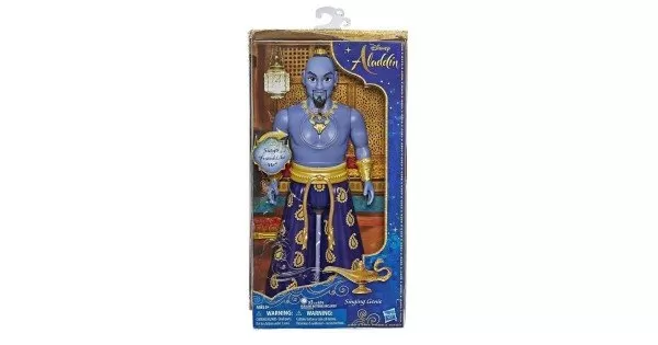 Boneco com Mecanismo - 29 Cm - Disney - Aladdin - Gênio - Hasbro
