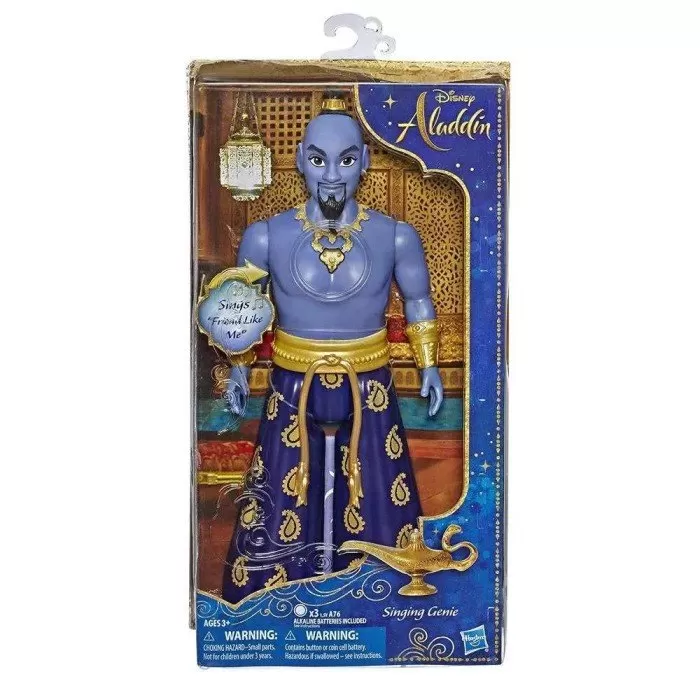 Boneco Gênio Da Lâmpada Aladdin Falante E5409 Hasbro