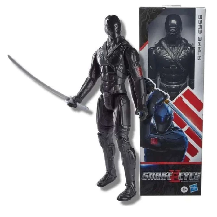 Boneco Gi Joe Origins Figura Snake Eyes Hasbro eb83455