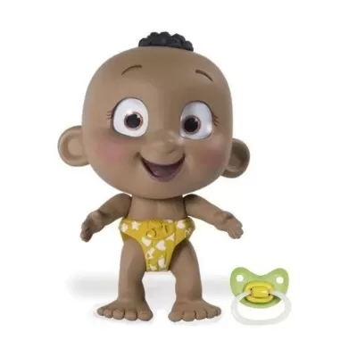 Boneco Interativo Com Chupeta Verde Tiny Tots Novo