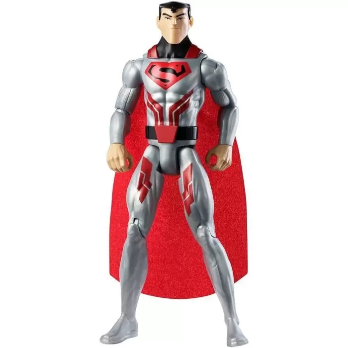 Boneco Justice League Action DC Superman Cinza Mattel