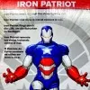 Boneco Marvel Avengers Homem De Ferro Patriota F0777 Hasbro
