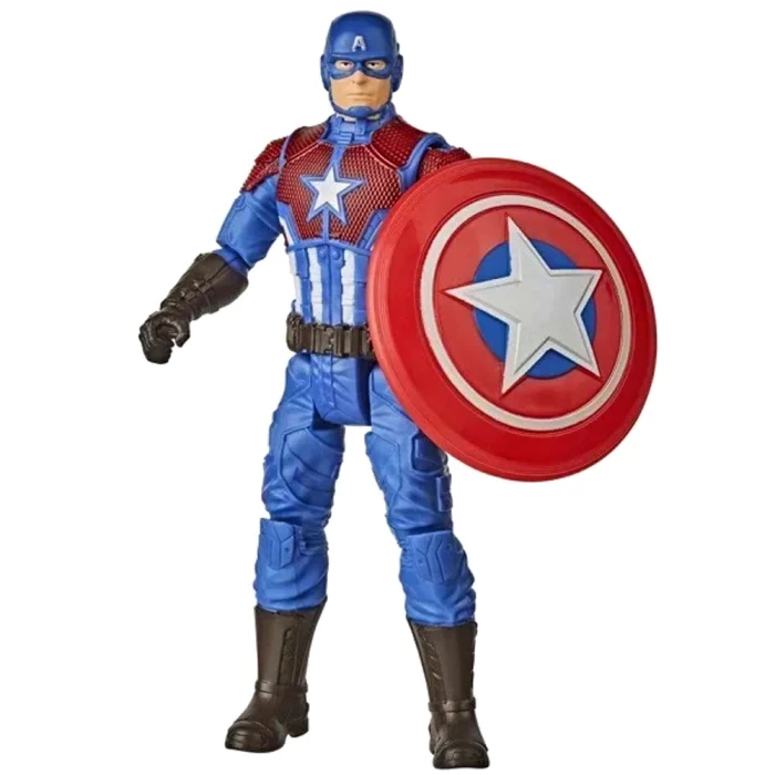 Boneco Marvel Gamer Verse Avengers Capitão América + Escudo