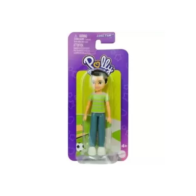 Boneco Polly Pocket 9cm Jake Tam Camisa Listrada