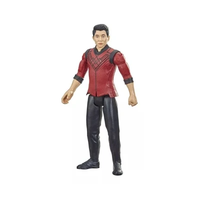 Boneco Shang-Chi Roupa Vermelha Titan Hero Marvel