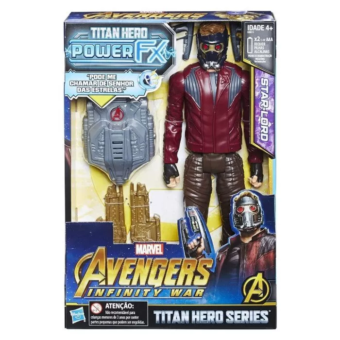 Boneco Star-Lord Titan Hero Power Fx Marvel + Acessórios - GAMES &  ELETRONICOS