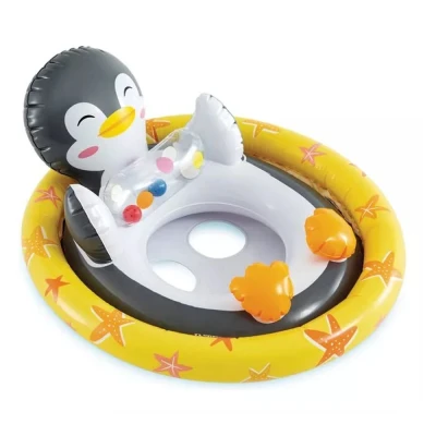 Bote Inflável Baby Estilo Pinguim Infantil Wet Set Intex