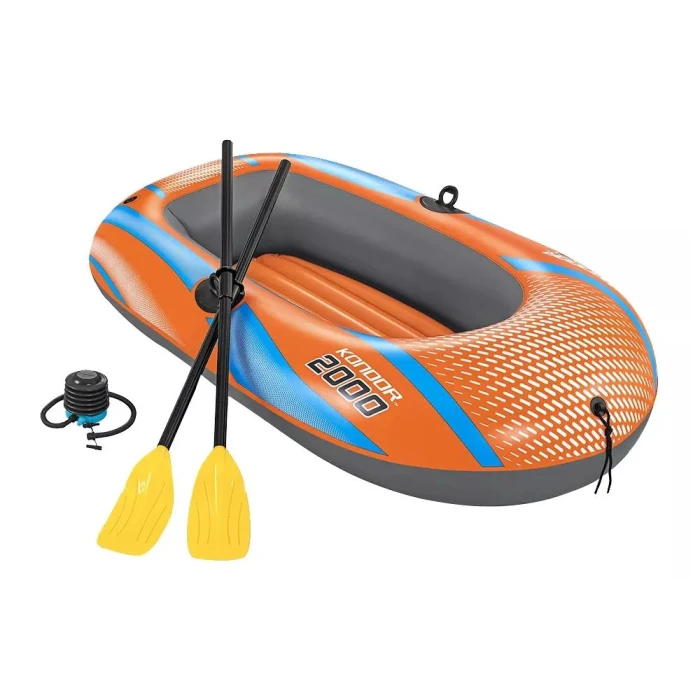 Bote Inflável Kondor 2000 Raft Com Remo/Bomba Bestway