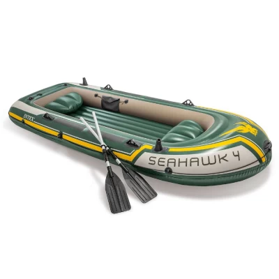 Bote Seahawk 4 com Remo 3.51M x 1.45M x 48CM até 480Kg Intex