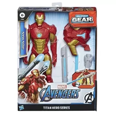 boneco Titan Hero Homem de Ferro c Acess - Hasbro E73805