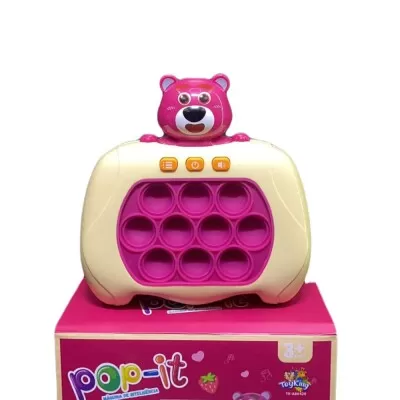 Brinquedo Anti Stress Urso Roxo Tk-Ab6420 Toy King Novo