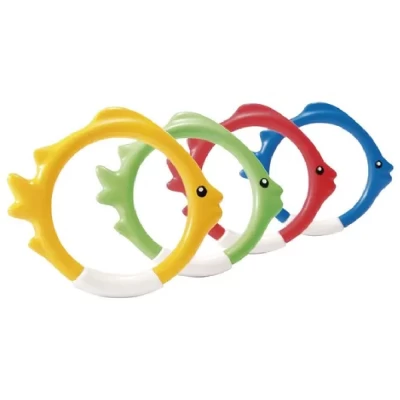 Brinquedo Argolas Para Fundos De Piscinas Peixes Intex