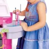 Brinquedo Cozinha Infantil Cotiplás Classic Rosa Completo