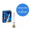 Brinquedo De Montar Foguete Espacial Branco Com 292 Peças