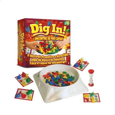 Brinquedo Dig In Encontre Se For Capaz Copag Novo