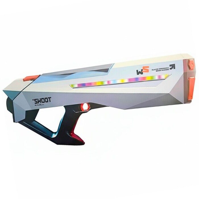 Brinquedo Divertido Lançador De Agua Eletrico 2W-SQ06B C/Led