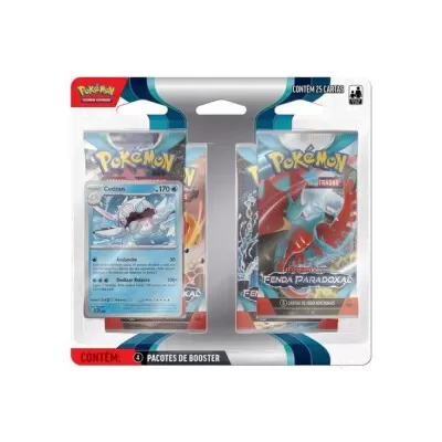 Brinquedo Pokémon Blister Quadruplo Fenda Novo