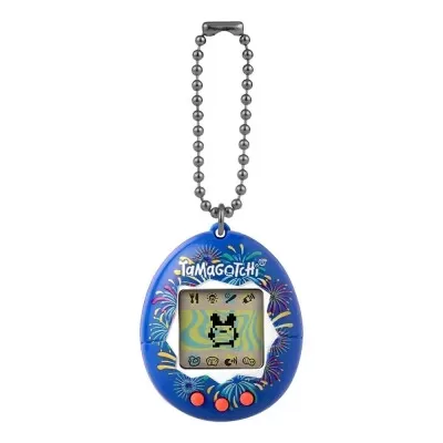 Brinquedo Tamagotchi Bichinho Virtual Cor Azul Bandai